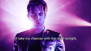 my bloody valentine  Brendon urie Lyrics Video [upl. by Willette]