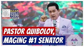 Pastor ACQ posibleng maging number 1 senator sa 2025  Atty Tolentino [upl. by Corabella]