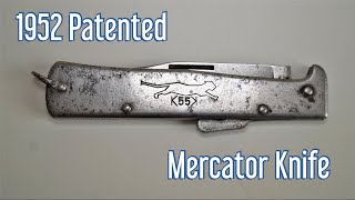 Post World War Two German K55K Mercator Knife Stratton Oakford Antiques Fair 26th February 2023 [upl. by Dessma]