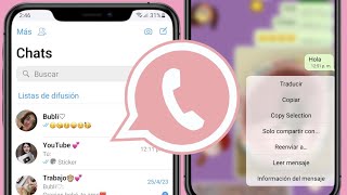 🧸Instalación limpia desde cero de WHATSAPP ESTILO IPHONE ✨SOLUCION DE ERRORES ✅ [upl. by Aicenod]