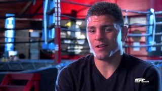 Nick Diaz Unveiled at the UFC 137 PostFight [upl. by Aiuqenehs]