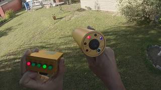 AKS GOLD LONG RANGE METAL DETECTOR TEST3 [upl. by Eelorac]