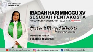 LIVE IBADAH HARI MINGGU XV SESUDAH PENTAKOSTA  01092024 [upl. by Sunev]