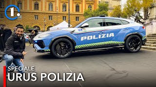 La Lamborghini URUS della POLIZIA 🇮🇹 [upl. by Enybor437]