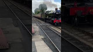 GWR 4930 Hagley Hall Steam Train Bewdley Severn Valley Railway SevernValleyRailwayOfficial Shorts [upl. by Gerdi]