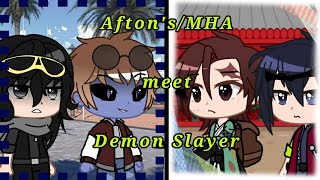 AftonsMHA meet Demon Slayer Ep 4 [upl. by Leribag]