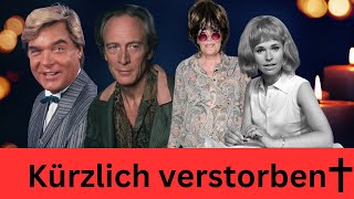 Traurige Nachrichten Diese 4 berühmten Prominenten sind in der letzten Woche verstorben [upl. by Norda]