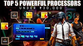 5 Best Powerful Processor Under 30000 Phone  Gaming Phone Under 30k [upl. by Kenyon933]