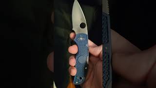 Spyderco Native 5 in SPY27 A joy to use amp an edc must have spyderco edccommunity knifecollector [upl. by Atin]