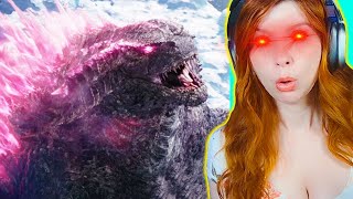 Barbie Godzilla vs Robo Kong GODZILLA X KONG A NEW EMPIRE TRAILER REACTION [upl. by Jeremie35]