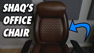 Shaquille ONeals Zethus Executive Chair Review [upl. by Demona491]