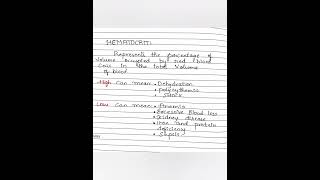 hemoglobin and Hematocrit continuation blood pharm d medical [upl. by Mackay]