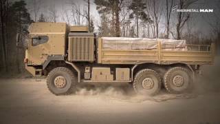 Rheinmetall – Komplettanbieter für logistische und taktische Militärradfahrzeuge [upl. by Aubreir485]