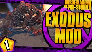 Borderlands TPS  Exodus Mod Nisha Funny Moments And Drops  Day 1 [upl. by Dlarrej]