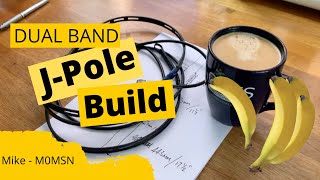 HAM RADIO Easy SlimJim  JPole Dual band Antenna Build for 2m70cm [upl. by Nylodam315]