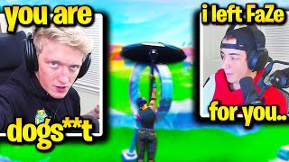 TFUE DROPS CLOAKZY after CHOKING World Cup Qualifiers Fortnite [upl. by Shear532]