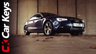 Audi A5 Sportback 2014 review  Car Keys [upl. by Nylirak]