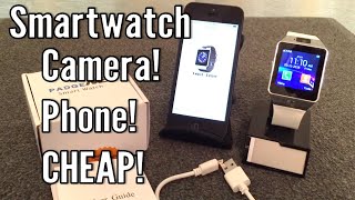 DZ09 smartwatch review and overview [upl. by Yate]