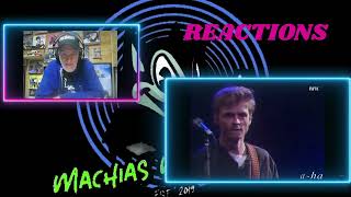 Aha  Manhattan Skyline Live in NRK 1991REACTION reaction reactionvideo [upl. by Judy184]