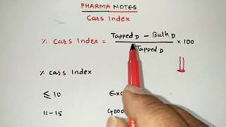 CARRs INDEX RANGE WITH TRICKS  RRB PHARMACIST EXAM  GPAT  ESIC  PART82 [upl. by Hazel]