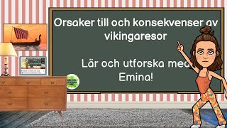 Orsaker till och konsekvenser av vikingaresor ⛵ [upl. by Kliman]