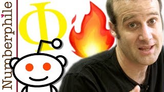 Golden Ratio BURN Internet Beef  Numberphile [upl. by Armond]