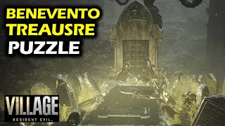 Benevientos Treasure Puzzle amp Locaton  Resident Evil 8 Village Walkthrough Benevento Grave [upl. by Connor]