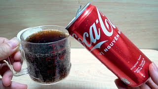 ASMR pouring Coca Cola into a cup to make satisfying sounds Toy ASMR [upl. by Acsot]