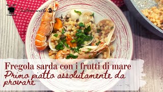 Fregola sarda con frutti di mare surgelati [upl. by Yert]