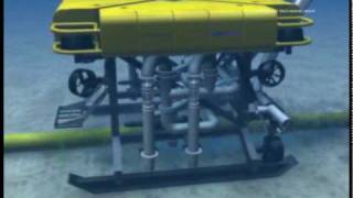 CTC Marine UT1 Jet Trencher Animation [upl. by Cordeelia488]