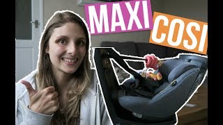 MAXI COSI AXISSFIX PLUS ISIZE CAR SEAT  UK REVIEW [upl. by Gottfried]