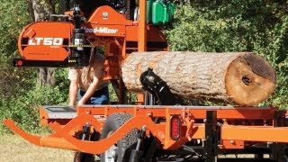 LT50 Hydraulic Portable Sawmill Walkthrough  WoodMizer [upl. by Nonnad]