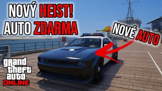 NOVĂť HEIST NOVĂ‰ AUTA ROCKSTAR ROZDĂVAJĂŤ AUTO ZDARMA BONUSY A SLEVY V GTA ONLINE [upl. by Etnaed]