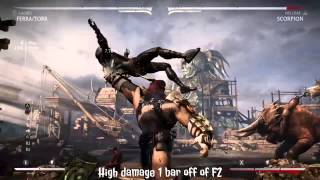 Mortal Kombat X FerraTorr Combo Video Lackey [upl. by Alta]