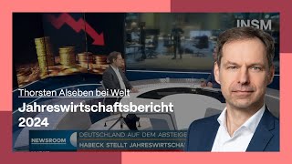 INSM Geschäftsführer bei Welt TV  Jahreswirtschaftsbericht 2024 [upl. by Leal163]