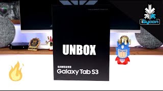 Samsung Galaxy Tab S3 Unboxing and Hands On [upl. by Eaton291]