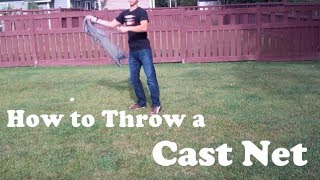 EASIEST Way to Throw a Cast Net [upl. by Zephan902]