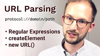 URL Parsing with RegEx createElement and new URL [upl. by Iblok]