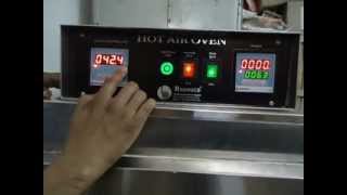 Hot Air Oven Working Video [upl. by Animor]