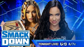 SMACKDOWNMERCEDES MONÉ AND AJ LEE FACE TO FACE [upl. by Komsa]