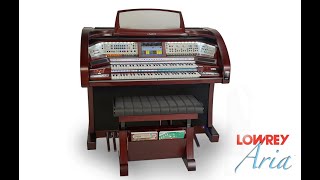 Allens Music Organ amp Keyboard Showcase 3  Lowrey Aria [upl. by Koorb850]