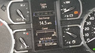 Tundra Better Gas Mileage MPG [upl. by Ferdinande718]