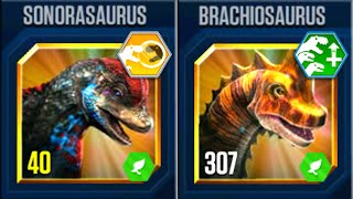 BRACHIOSAURUS VS SONORASAURUS  HT GAME [upl. by Leanna]