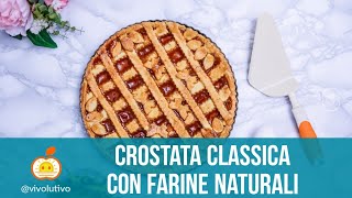 Crostata Classica con farine naturali senza glutine  Ricetta facile [upl. by Mahtal]