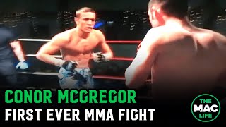 Conor McGregors First MMA Fight [upl. by Motteo]