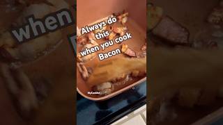 Cooking bacon tips bacon howtocook cookingathome cheflife baconsbits [upl. by Asela]