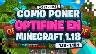 ✅COMO INSTALAR el OPTIFINE 1181  118 en MINECRAFT 🍅quotCOMO tener OPTIFINE 118quot [upl. by Seedman211]