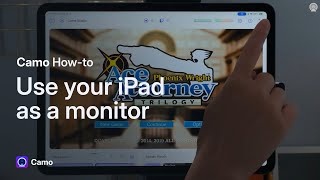 Use Camo Studio for iPad as a bigger monitor [upl. by Jedidiah669]