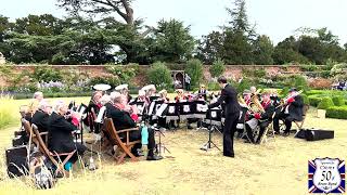 Ipswich Over 50s Brass Band An Evening At Helmingham Hall 3rd July 2022 [upl. by Branden]