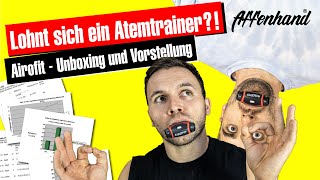 Airofit  Was bringt ein Atemtrainer beim Sport  Unboxing Affenhand® [upl. by Adranoel214]